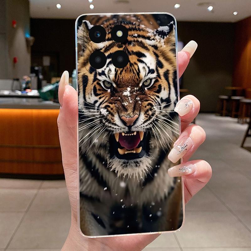 Чехол для Honor X6a Honor X6b X6C Милый Мультяшный Крутой Чехол для Мальчиков Девочек Прозрачный Мягкий Силиконовый Чехол Honor X6C X 6 a X6 B HonorX6a Корпус