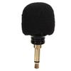 Mini Microphone Noise Reduction Low Delay Tiny Vocal Microphone for Voice Recording Chatting and