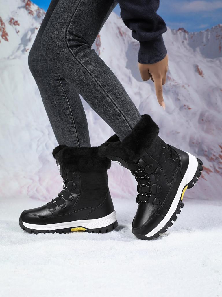 Winter Boots for Women Warm New Casual Ankle Waterproof Snow Boots Women‘’s Shoes