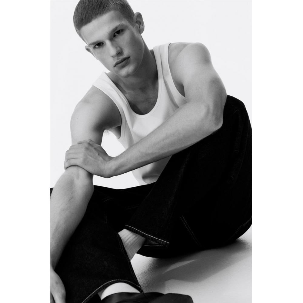 Джинсы свободного кроя HM Dark deniM Blue