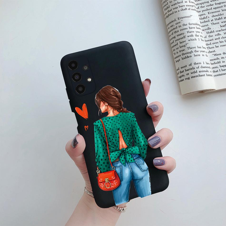 Для чехла Samsung Galaxy A13 A33 A53 A73 5G Красивая Девушка Мягкий Силиконовый Чехол Для Samsung A13 4G A 13 A135F GalaxyA13 Funda Чехол