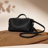 New First-layer Cowhide Bag 2025 Simple Texture Cowhide Niche Design Sense Portable Shoulder Messenger Bag