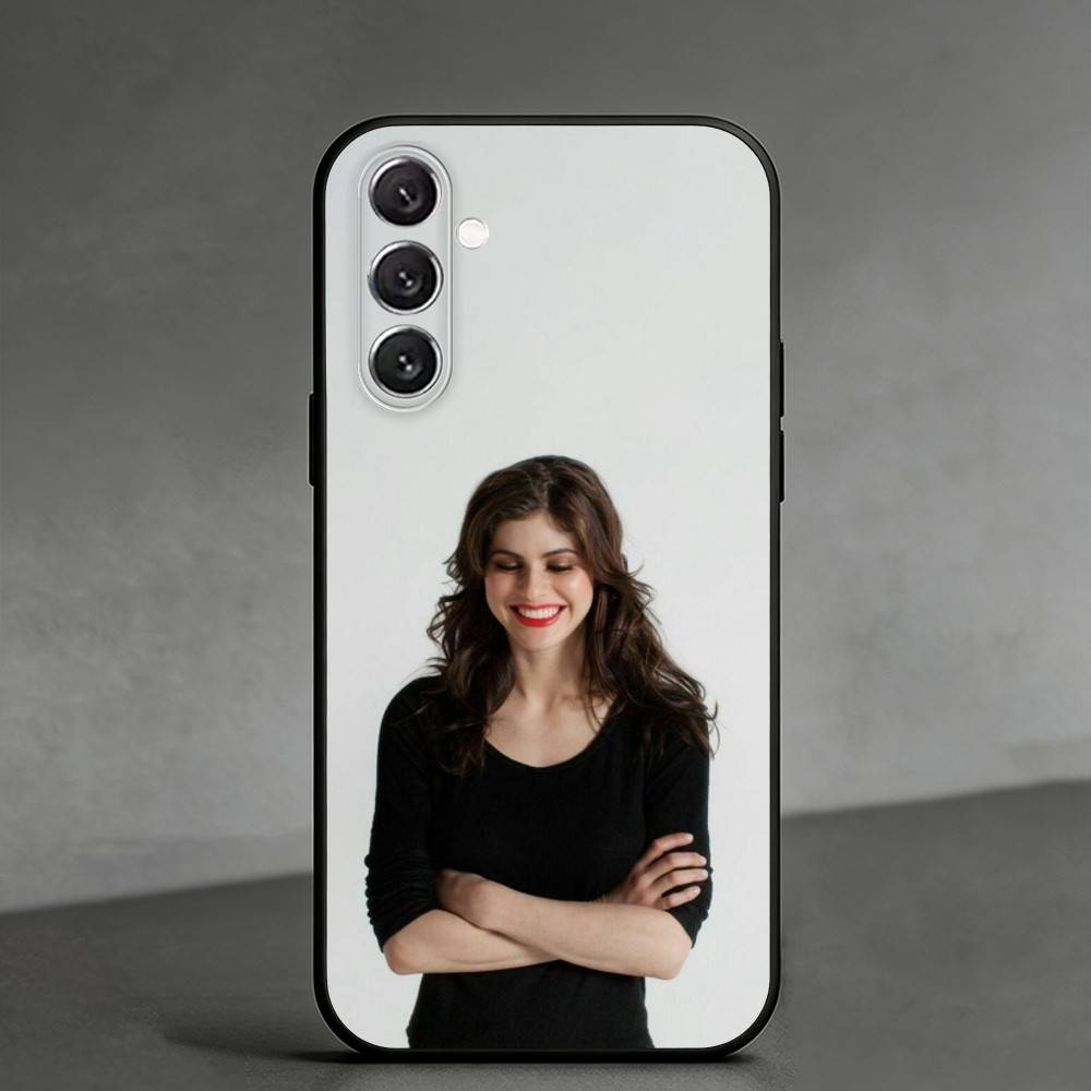 A-Alexandra Daddario Phone Case For Samsung Galaxy A91,80,73,72 ,71,53,52,32 ,31,22,21s,20,Soft Black Case