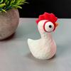3D-печатная статуэтка курицы Фигурка цыпленка Скульптура животного Для дома/улицы Украшение для дома или автомобиля Идеальный подарок