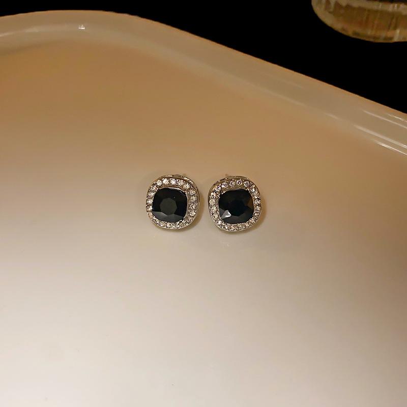 Инкрустированное бриллиантами колье-цветок и ретро-браслет, серьги - набор, европейский и американский стиль, цепочка для ключиц, ювелирные изделия высокого класса