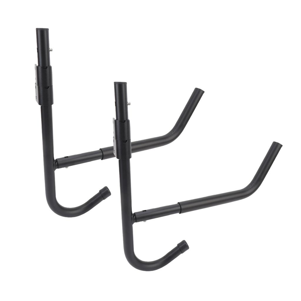Wall Mount Kayak Storage Rack 90 Degree Rotation Garage Canoe Hanger Hooks for Any Sized Kayaks Canoes Boat Black