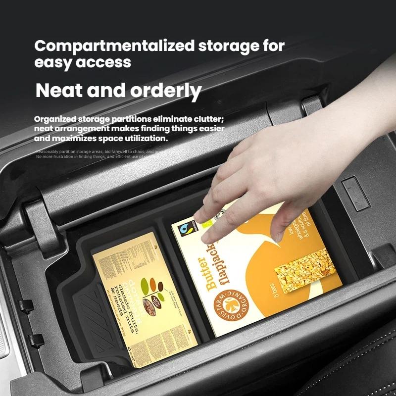 For 2026 Chery ICAR V27 Armrest Box Storage Box Car Armrest Box Storage Box Interior Accessories