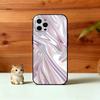 Металлический узор Чехол для телефона Для iPhone 17, 16, 15, 14, 13, 12, 11 Plus, Pro Max, Другие Мягкий черный чехол