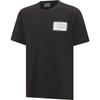 Emporio Armani SS23 Серия EA7 Футболка с коротким рукавом и круглым вырезом с цифровой печатью Мужские Топы Черный 3RPT51-PJ02Z-1200