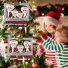 Горячая Распродажа DIY Рождественский Семейный Подвесной Веселые Рождественские Украшения для Дома 2024 Рождественская Елка Подвесное Украшение Новый Год 2025