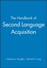Книга The Handbook of Second Language Acquisition