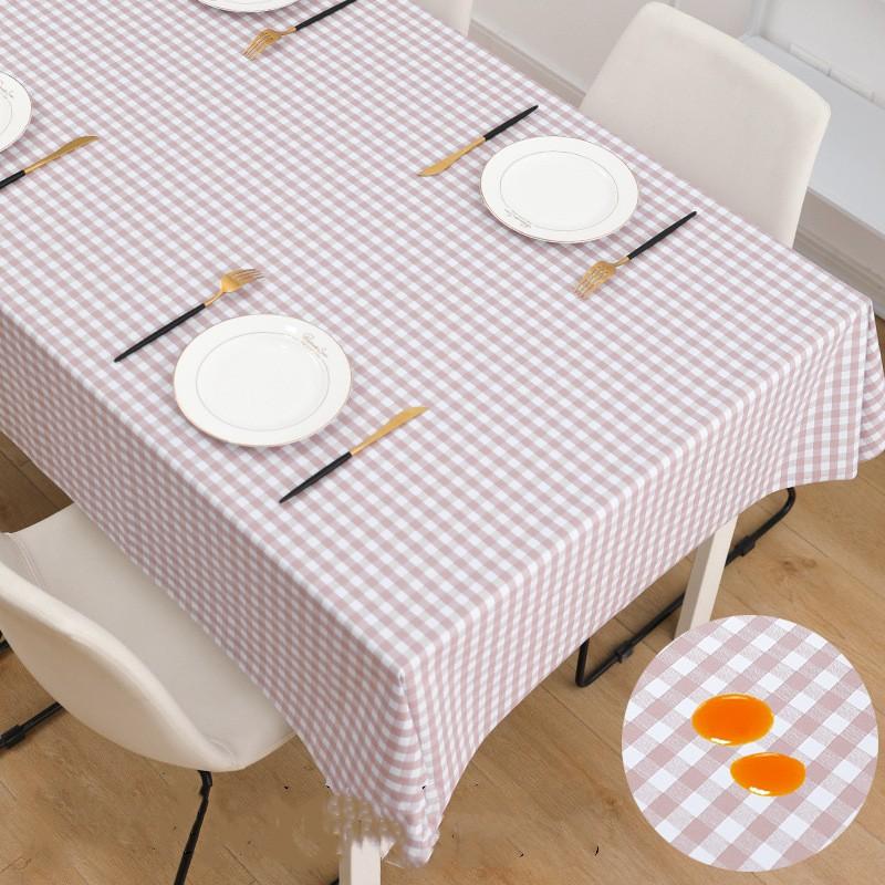 Роскошная высококачественная водонепроницаемая и маслостойкая скатерть из ПВХ, не требующая мытья, прямоугольный бытовой стол, чайный столик и настольная ткань