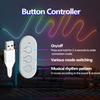Светодиодная лента RGB-IC Неоновая 5В USB 1м 2м 3м 5м Гибкая Лампа Лента Неоновые Огни С Управлением Через Bluetooth Приложение Для Декора Домашней Комнаты