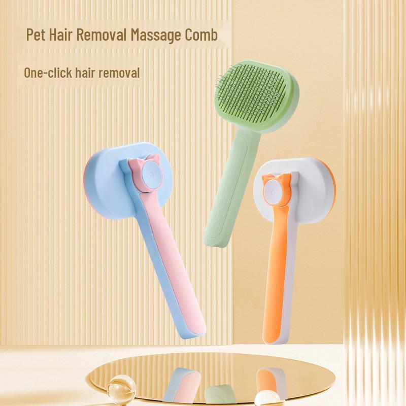 Cat & Dog Hair Brush: Tangle-Free Grooming for Pets