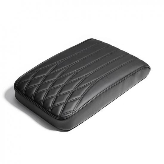 Durable Comfy Car Armrest Pad Center Console Box Cover Protector Leather/Sponge