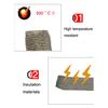 ZSDTRP 5M/10M/15M Titanium Temp Exhaust Heat Wrap Heater Resistant Downpipe Ties Car Motorcycle Tape Replacement
