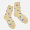 YELLOWSOCKS VINTAGE DOT SAND BROWN
