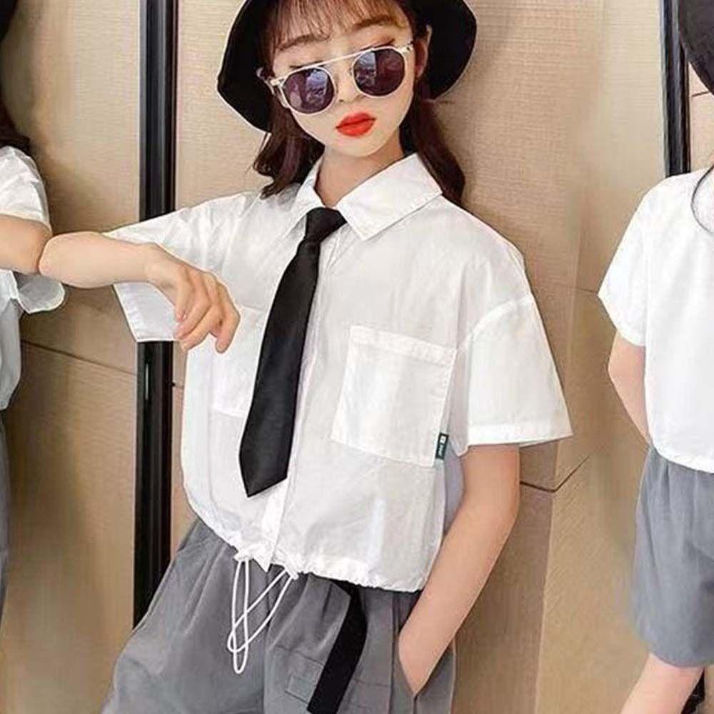 Blaze Accessories for Wedding For Kids Elastic Necktie Children Tie Solid Color School Uniform Tie