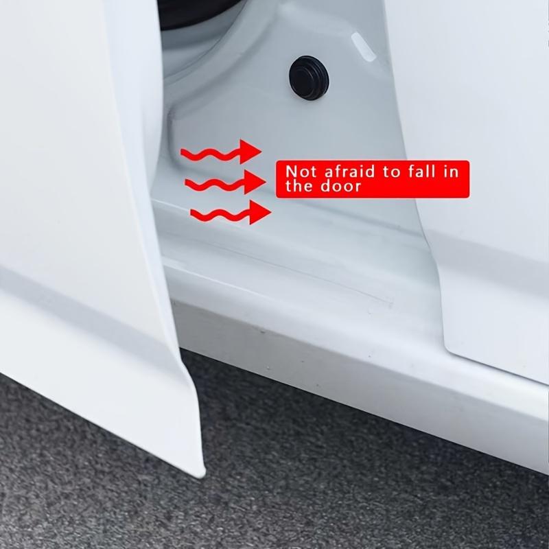 Набор из 10 силиконовых уплотнительных подушек для дверей автомобиля, Снижение шума и гашение вибрации, Амортизация для более тихой поездки, Универсальная посадка