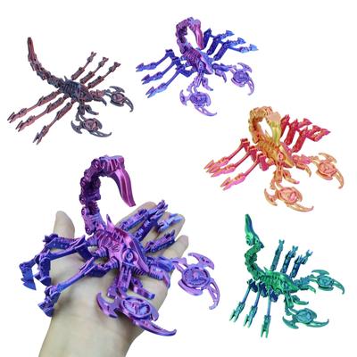 3D-печатная игрушка-скорпион с подвижным суставом для взрослых и детей