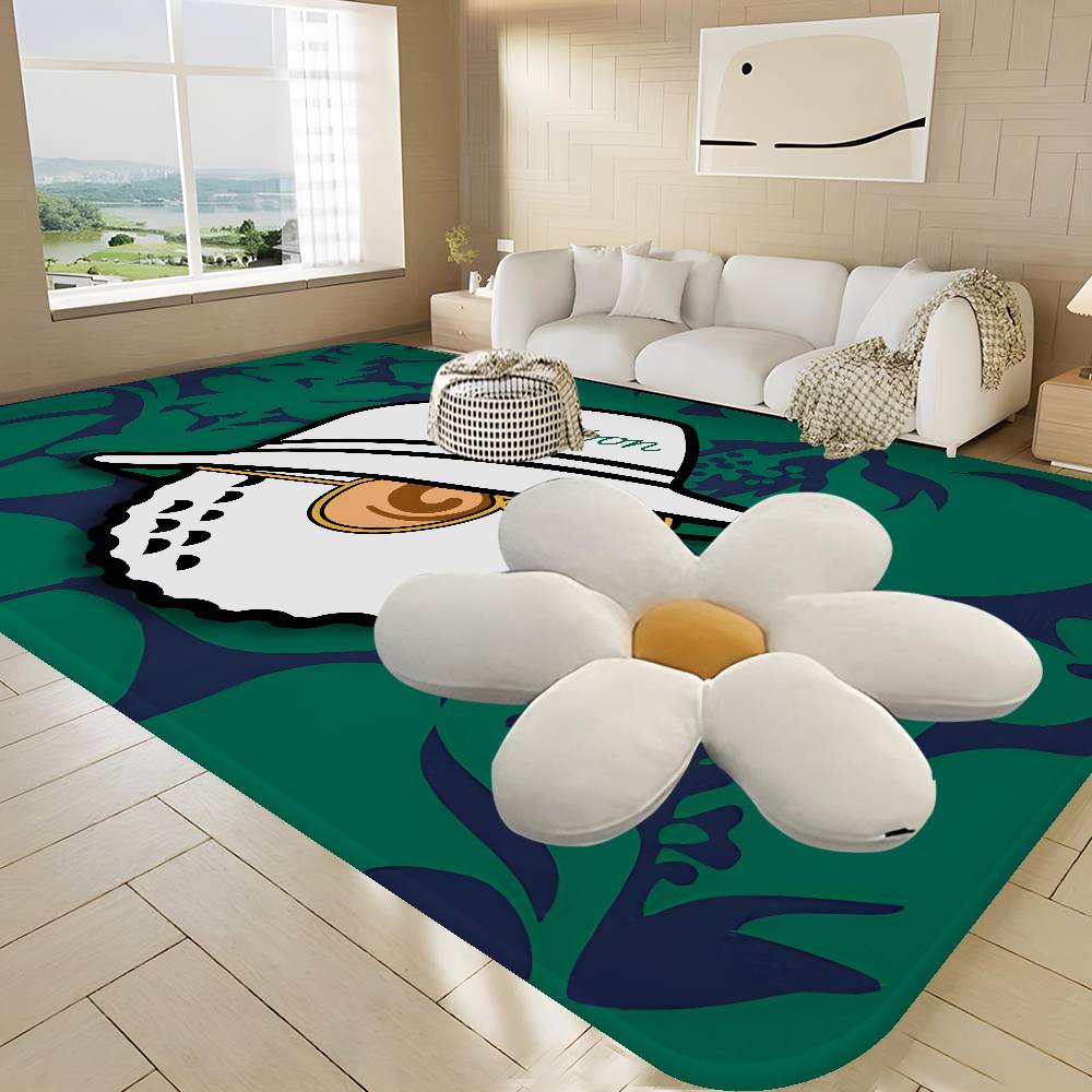 Fashion M-Malbon G-Golf Floor Mat INS Style Soft Bedroom Floor House Laundry Room Mat Anti-skid Household Carpets
