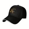 Кепки Massey Ferguson для американского бейсбола Регулируемые кепки-snapback для мужчин и женщин Черный Полиэстер Один размер подходит всем Путешествия