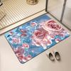 Toilet floor mat, diatom mud absorbent mat, bathroom toilet, toilet non-slip mat, foot pad carpet at the door