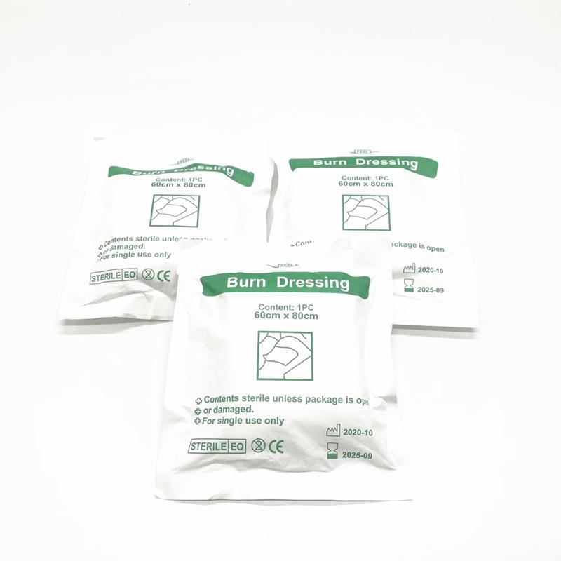 Medical Burn Dressing Sterile Compressed Gauze Scald Pad Wound Care Anti-infection Antibiotic Ointment Gel Burns First Aid Kit