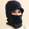 New sloppy hat, winter duck tongue knitted hat, wool hat, ear protection hat, exposed hat, peaked cap.
