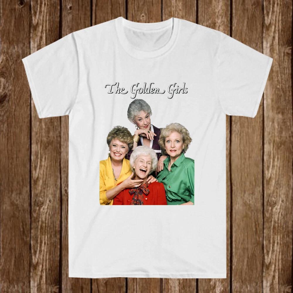 The Golden Girls 80's 90's TV Show Men's White Size S-5XL