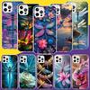 Красивый чехол для телефона с изображением стрекозы для энтузиастов For iPhone 17 Air 16 15 Plus 11 14 Pro Max 13 Mini 12 7 8 + SE Паттерн Арт Индивидуальный