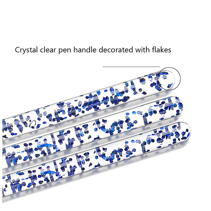 Набор кистей для маникюра 3шт