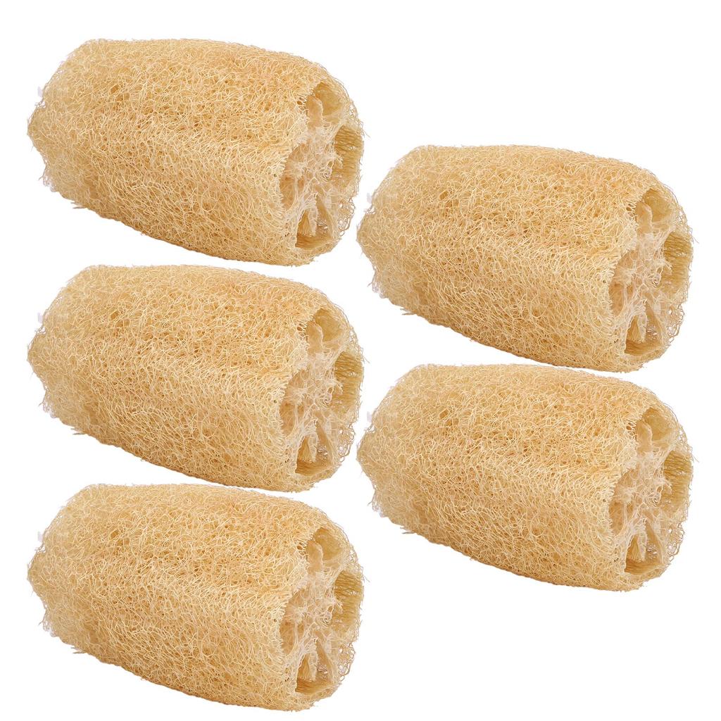 5 ШТ Люфа Щетка для мытья посуды Эффективная очистка Многоцелевые Губки для посуды и тела Скраб для уборки кухни