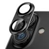 Podick Camera Cover for iPhone Camera Full 9H Tempered Aluminum Scratch Lens Camera Protection for iPhone High Black Overexposure Camera Lens Black