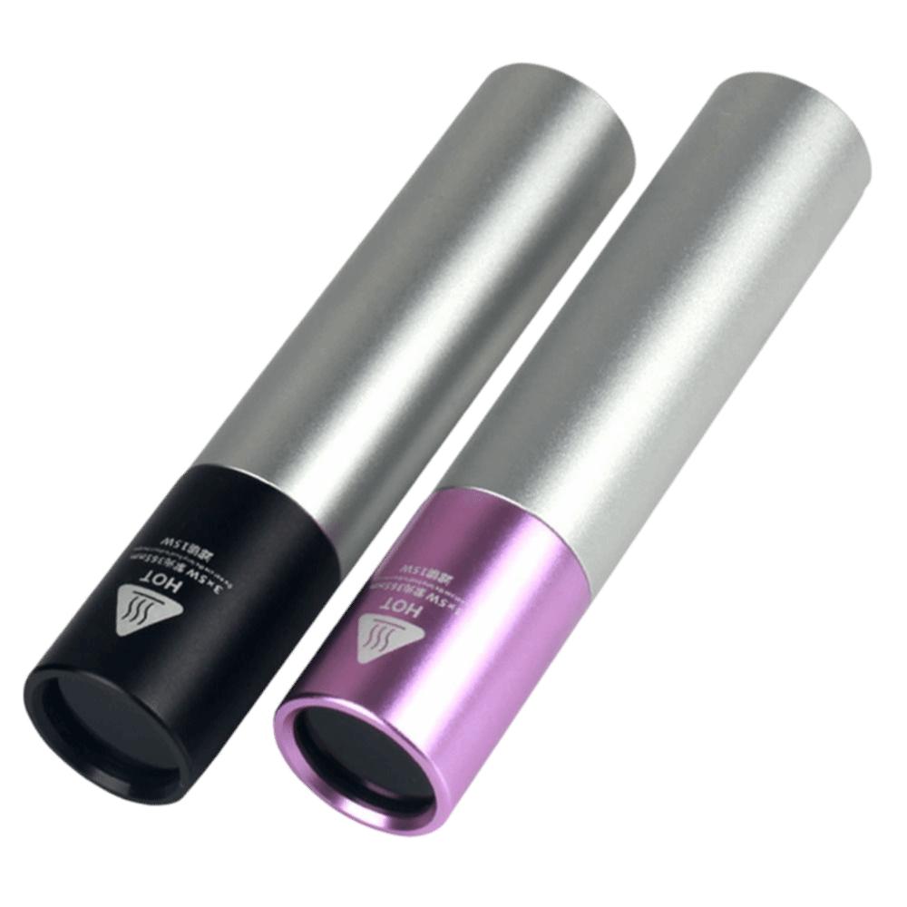 365nm Wavelength UV LED Flashlight 365nm Flashlight  Fluorescent Mineral Detection