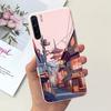 For Oppo A91 Case Oppo Reno3 CPH2043 Cute Astronauts Cartoon Cover Soft TPU Phone Case For Oppo F15 Reno 3 OppoA91 Fundas Bumper