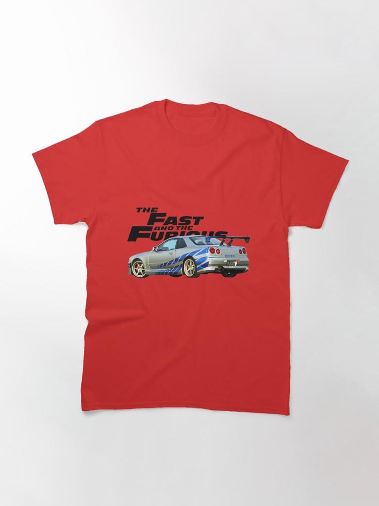 Fast & Furious Fast And Furious Skyline Brian O'Conner Classic T-Shirt