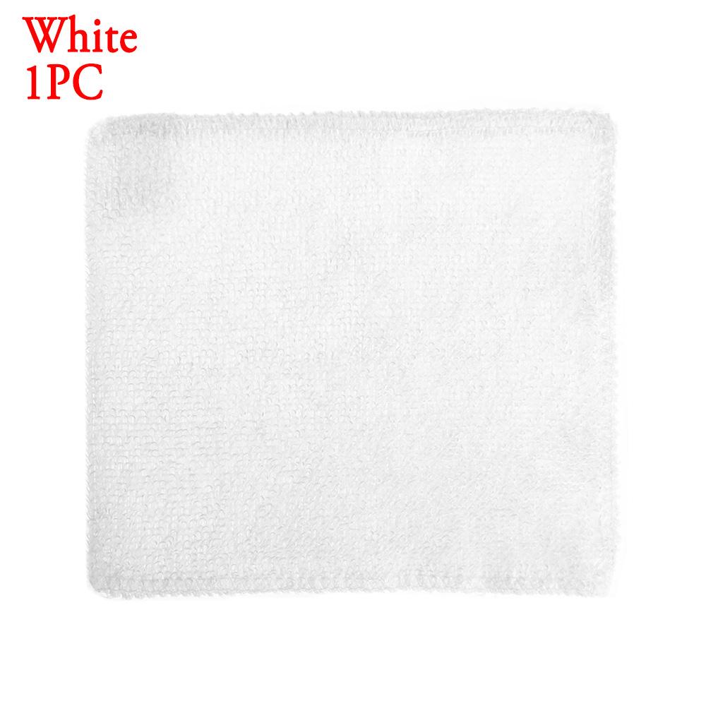 1Pc Soft Multi-color Anti-grease Bamboo Fiber Cleaning Rags Washing Towel Dish Cloth Household Kitchen Dinning Accessory