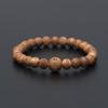 Buddhist Altar Store Takita Shoten Specially Selected Bracelet Prayer Beads Heart Sutra Engraved Bracelet Indian Sandalwood 8mm Beads 2 Bead Prayer