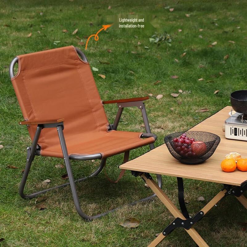 OEING Round Tube Kermit Camping Folding Chair