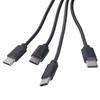 4 In 1 USB C Charging Cable for Mobile Phones Laptops Tablets and More with Enhances Durability Support 5V Charging