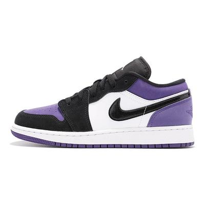 Детские кроссовки Air 1 Low GS Court Purple White Black 553560-125