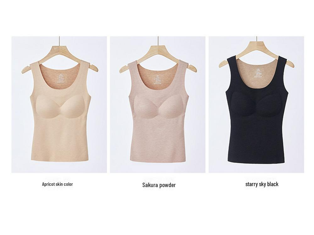 Женский бесшовный жилет из немецкой шерсти и шелка с кашемиром для утепления на осень и зиму