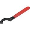 High Quality Professionals Hook Wrench Spanner For Lathe Clamping Nut N-Slip Handle No Usage Wear Resistant Black Oxidized