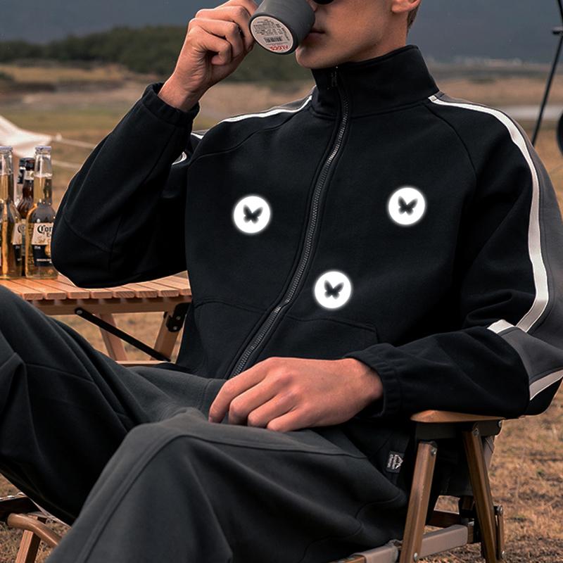 Светоотражающая нашивка утюгом на одежде шириной 3 см, ленты Parches Ropa Diy, наклейка на одежду, футболка, теплопередающие толстовки, наклейки для глажки