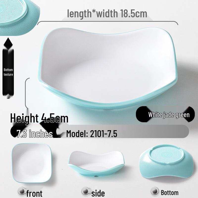 Меламиновая тарелка для закусок и соусов для KTV, ресторана - Креативное холодное блюдо, Имитация фарфора