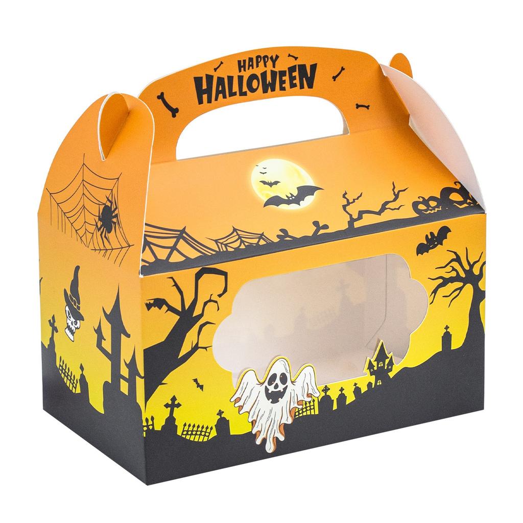 Halloween Candy Box Halloween Handbag Box Hand-held Gift Box