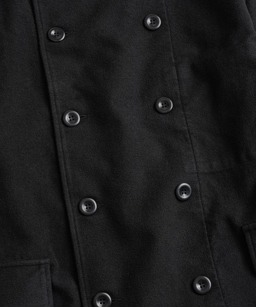 BEHEAVYER Soft Moleskin French Db Jacket Faded Black