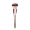 Champagne Color Makeup Brush for Women Face Basic Foundation Flame Cone Powder Flat Head Makeup Brush Tools Cosmetic Brush Set