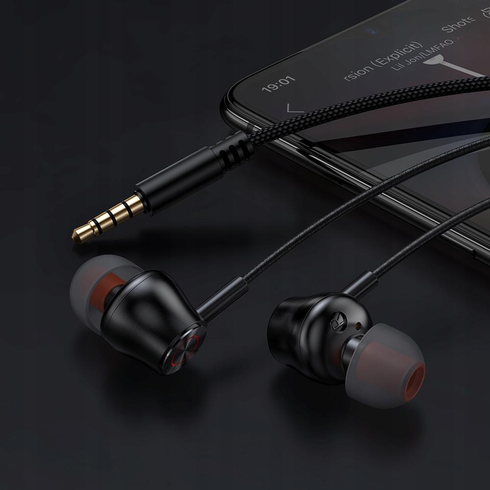 Mcdodo Earphones With Microphone Mini Jack, Black